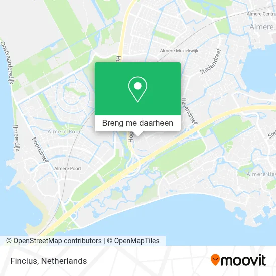 Fincius kaart
