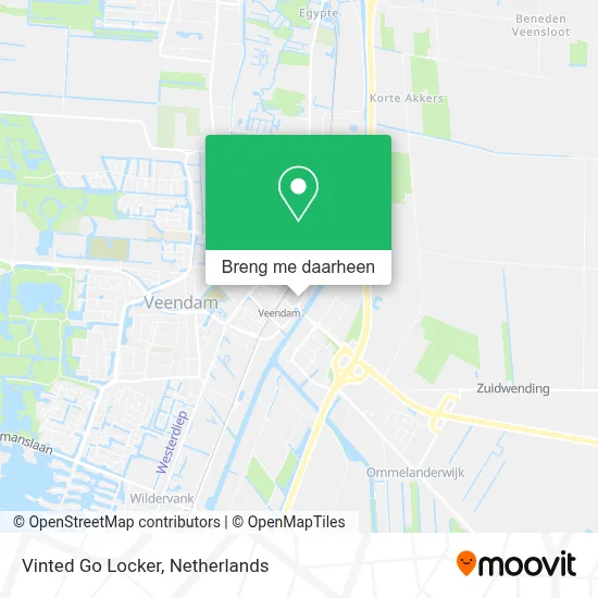 Vinted Go Locker kaart