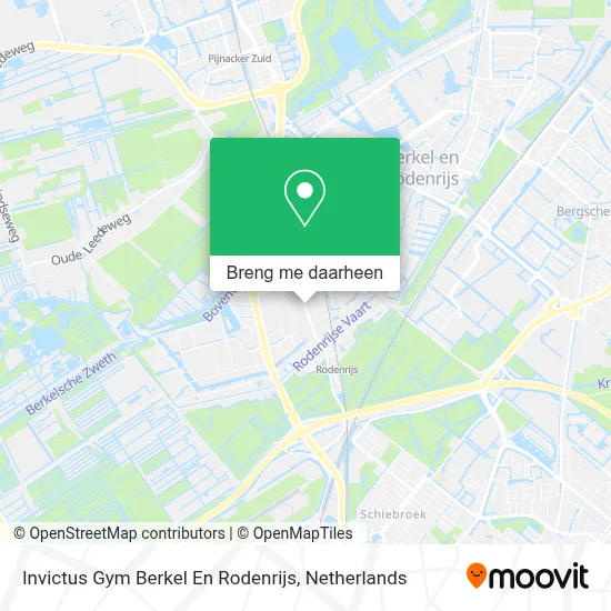 Invictus Gym Berkel En Rodenrijs kaart