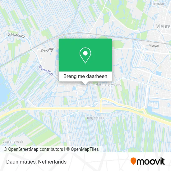 Daanimaties kaart