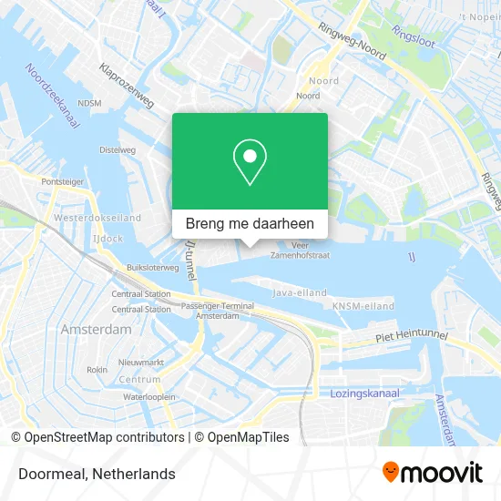 Doormeal kaart
