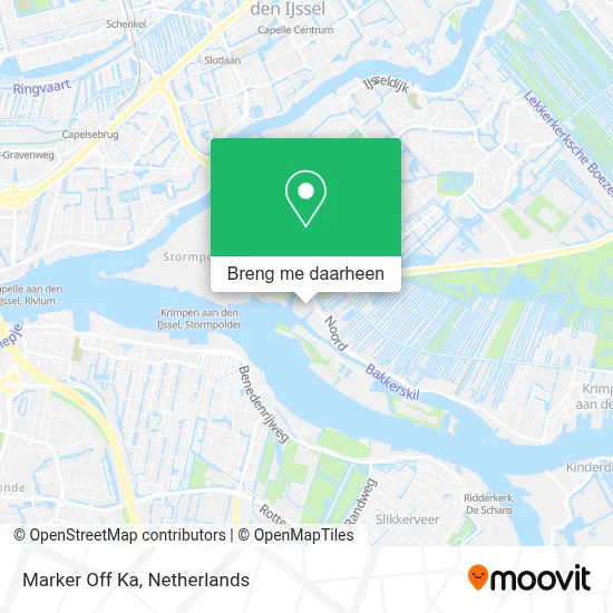 Marker Off Ka kaart
