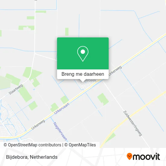 Bijdebora kaart