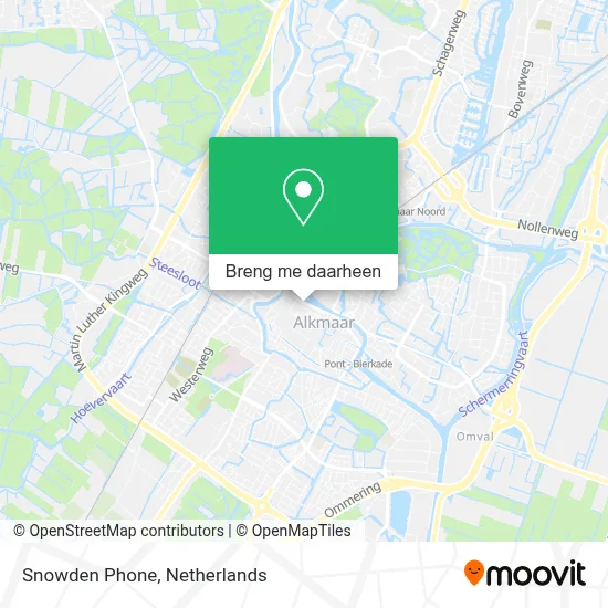 Snowden Phone kaart