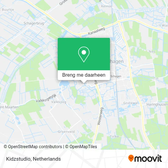 Kidzstudio kaart