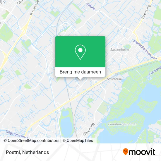 Postnl kaart