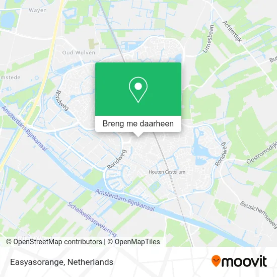 Easyasorange kaart
