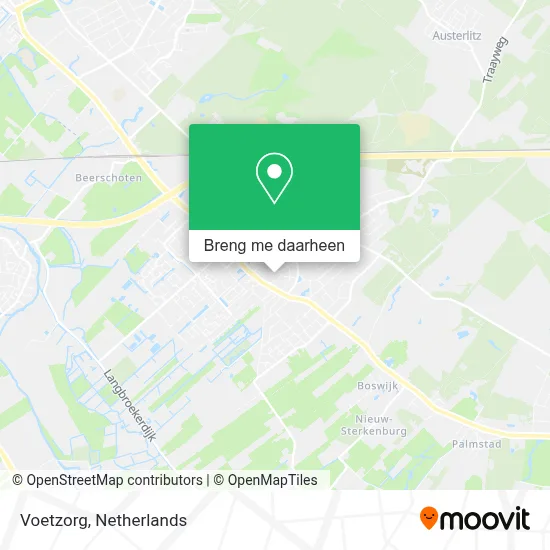 Voetzorg kaart