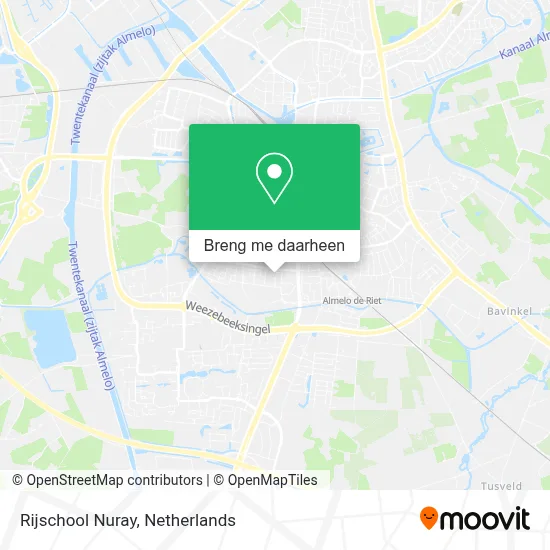 Rijschool Nuray kaart