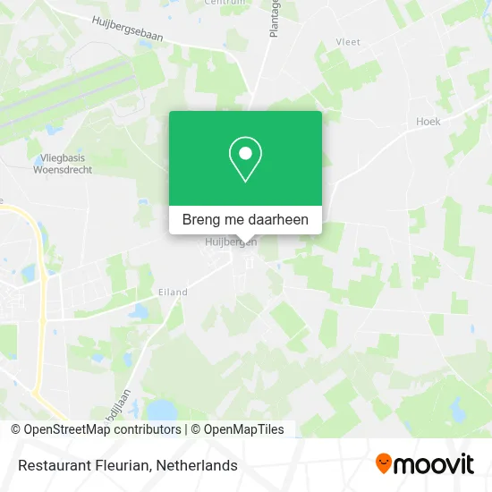 Restaurant Fleurian kaart