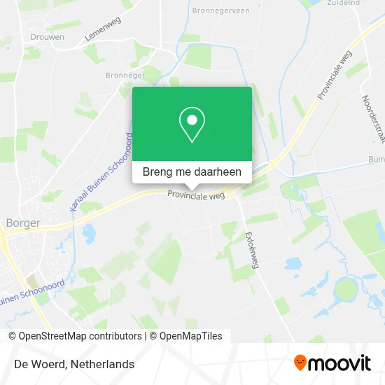 De Woerd kaart