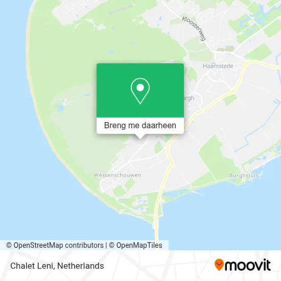 Chalet Leni kaart