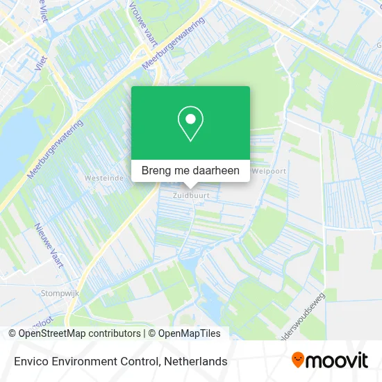 Envico Environment Control kaart