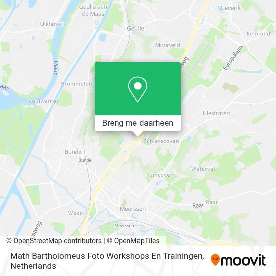 Math Bartholomeus Foto Workshops En Trainingen kaart