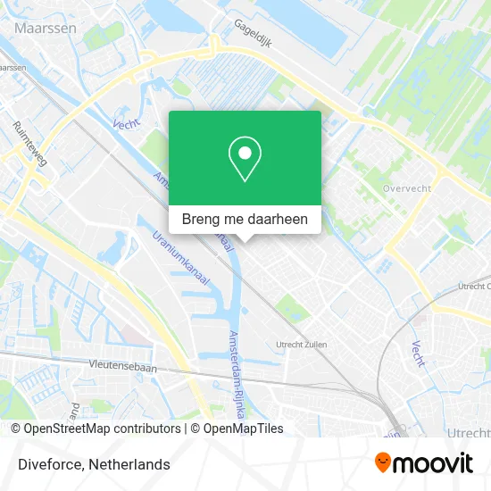 Diveforce kaart