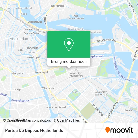 Partou De Dapper kaart