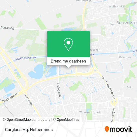 Carglass Hq kaart