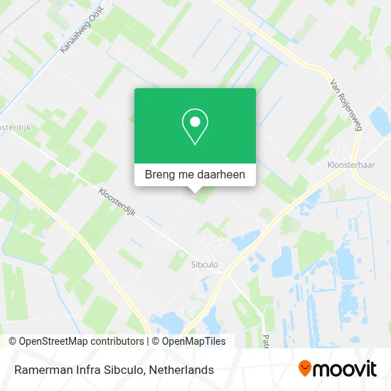 Ramerman Infra Sibculo kaart