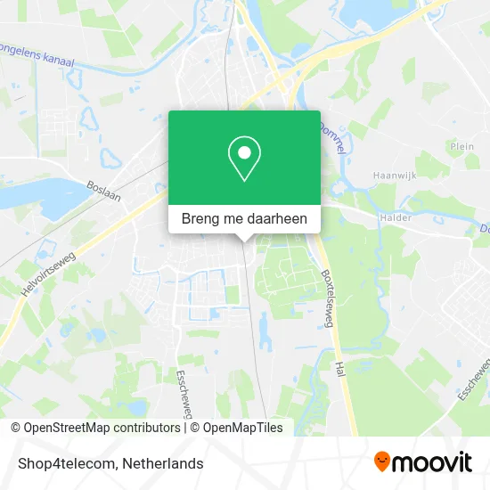 Shop4telecom kaart