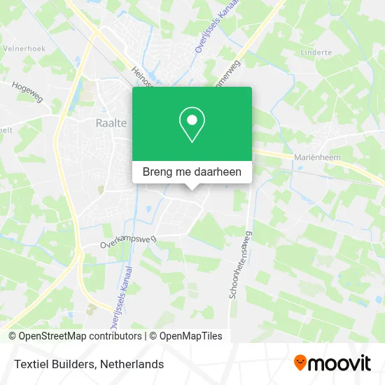 Textiel Builders kaart