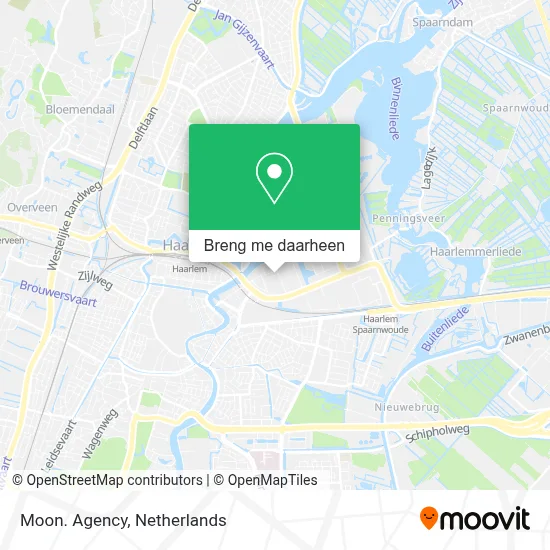 Moon. Agency kaart