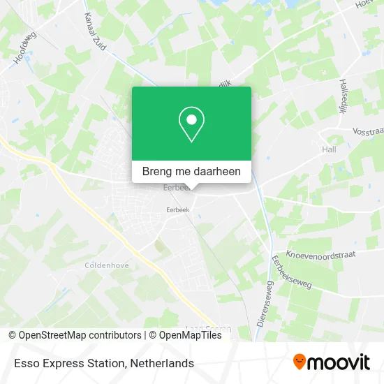 Esso Express Station kaart