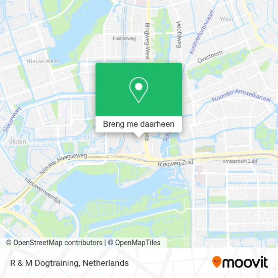 R & M Dogtraining kaart