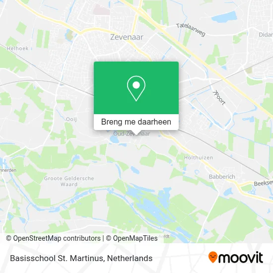 Basisschool St. Martinus kaart