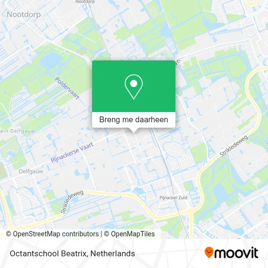 Octantschool Beatrix kaart