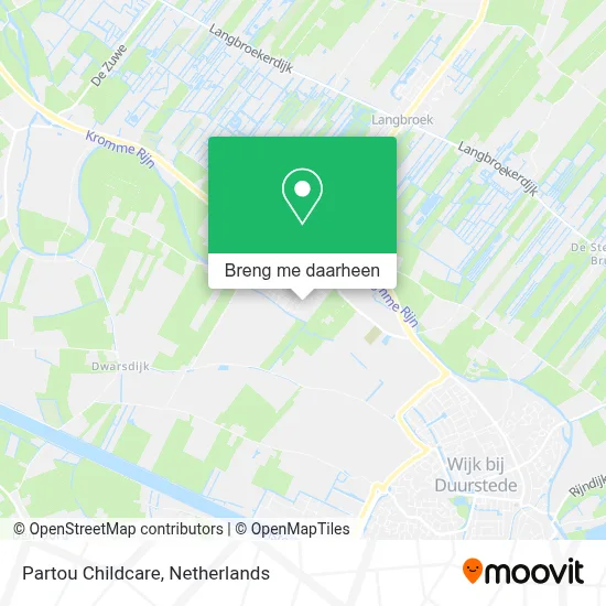 Partou Childcare kaart