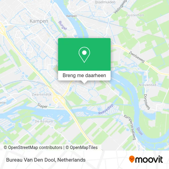 Bureau Van Den Dool kaart