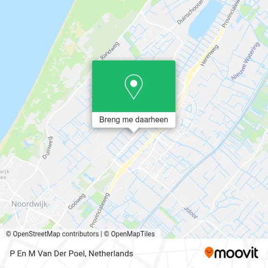P En M Van Der Poel kaart