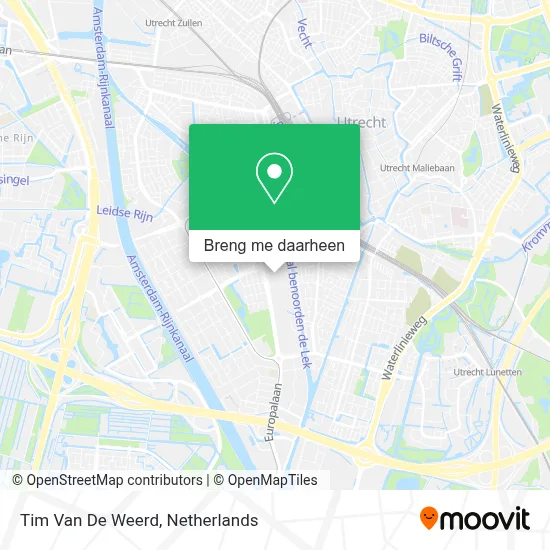 Tim Van De Weerd kaart