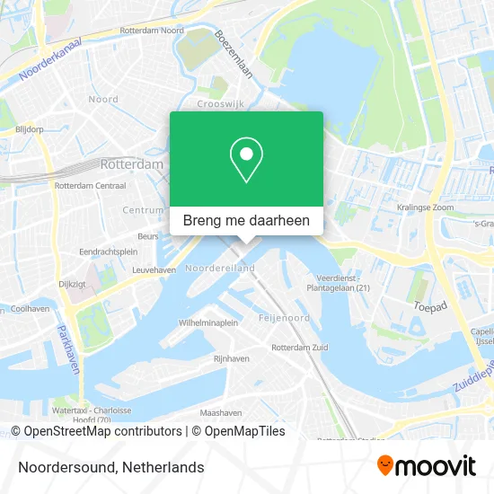 Noordersound kaart
