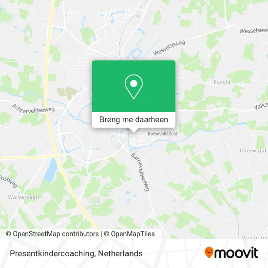 Presentkindercoaching kaart