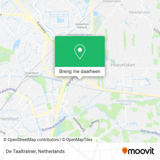 De Taaltrainer kaart