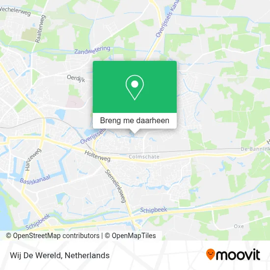 Wij De Wereld kaart