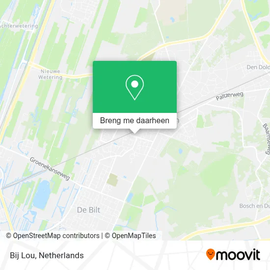 Bij Lou kaart