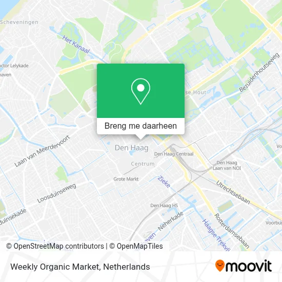 Weekly Organic Market kaart