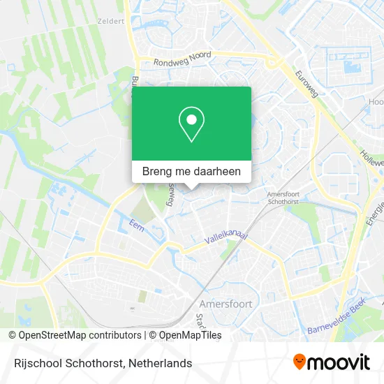 Rijschool Schothorst kaart