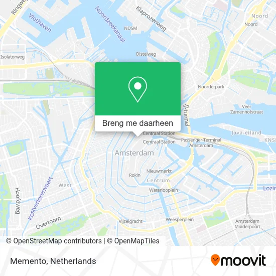 Memento kaart