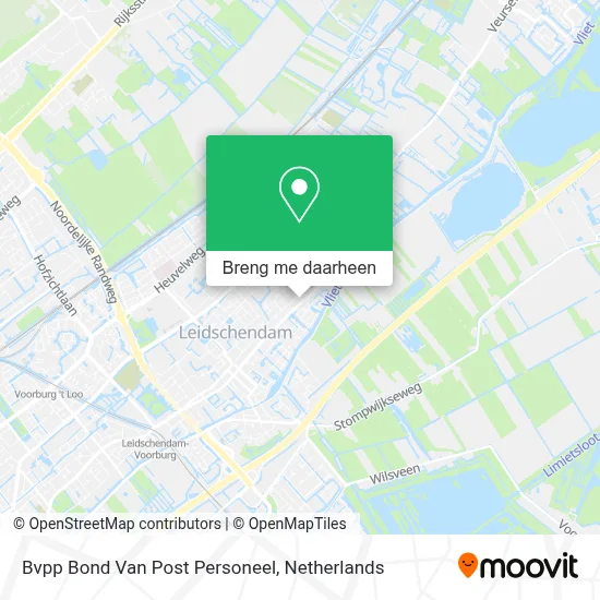 Bvpp Bond Van Post Personeel kaart