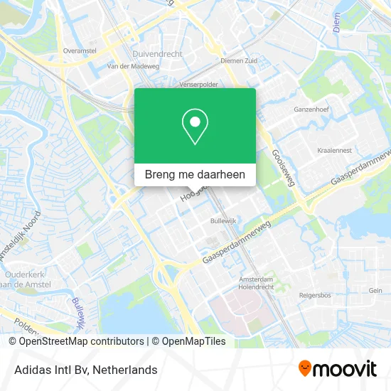 Adidas Intl Bv kaart