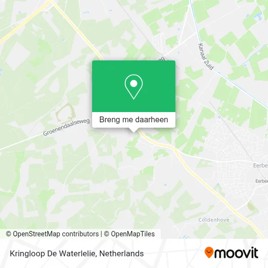 Kringloop De Waterlelie kaart