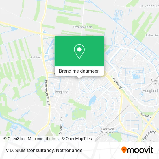 V.D. Sluis Consultancy kaart