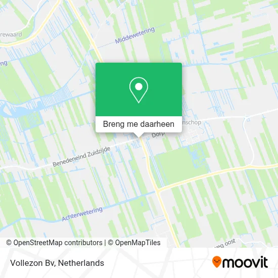 Vollezon Bv kaart