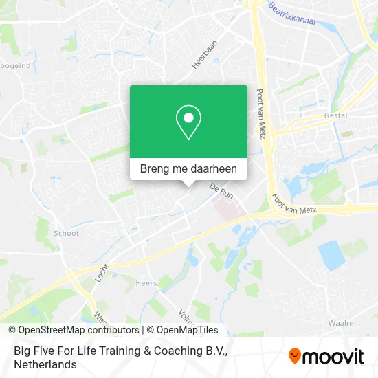 Big Five For Life Training & Coaching B.V. kaart