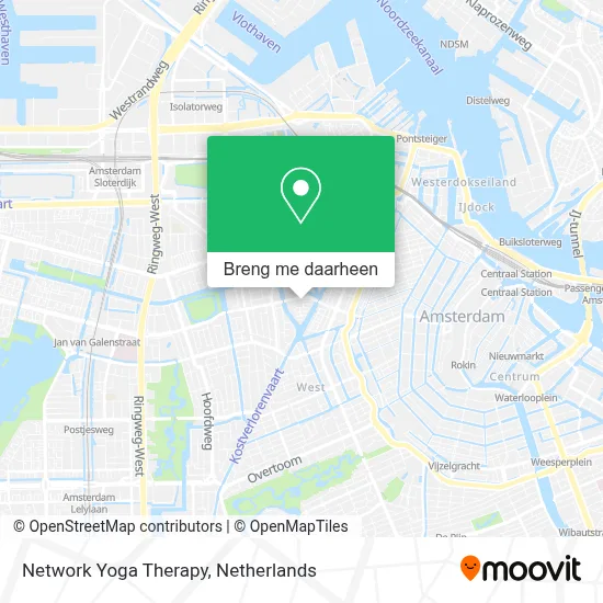 Network Yoga Therapy kaart