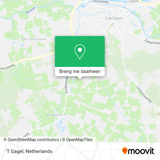 'T Gagel kaart