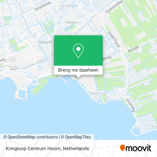 Kringloop Centrum Hoorn kaart